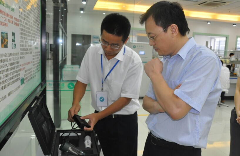 广州市科信局马局长等到盈思调研